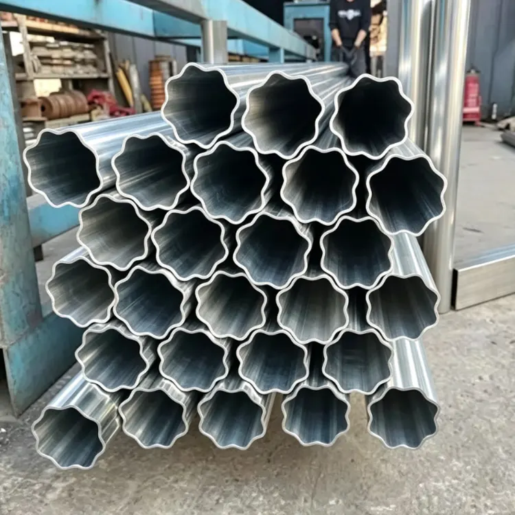 Plum Blossom Shaped Steel Tube